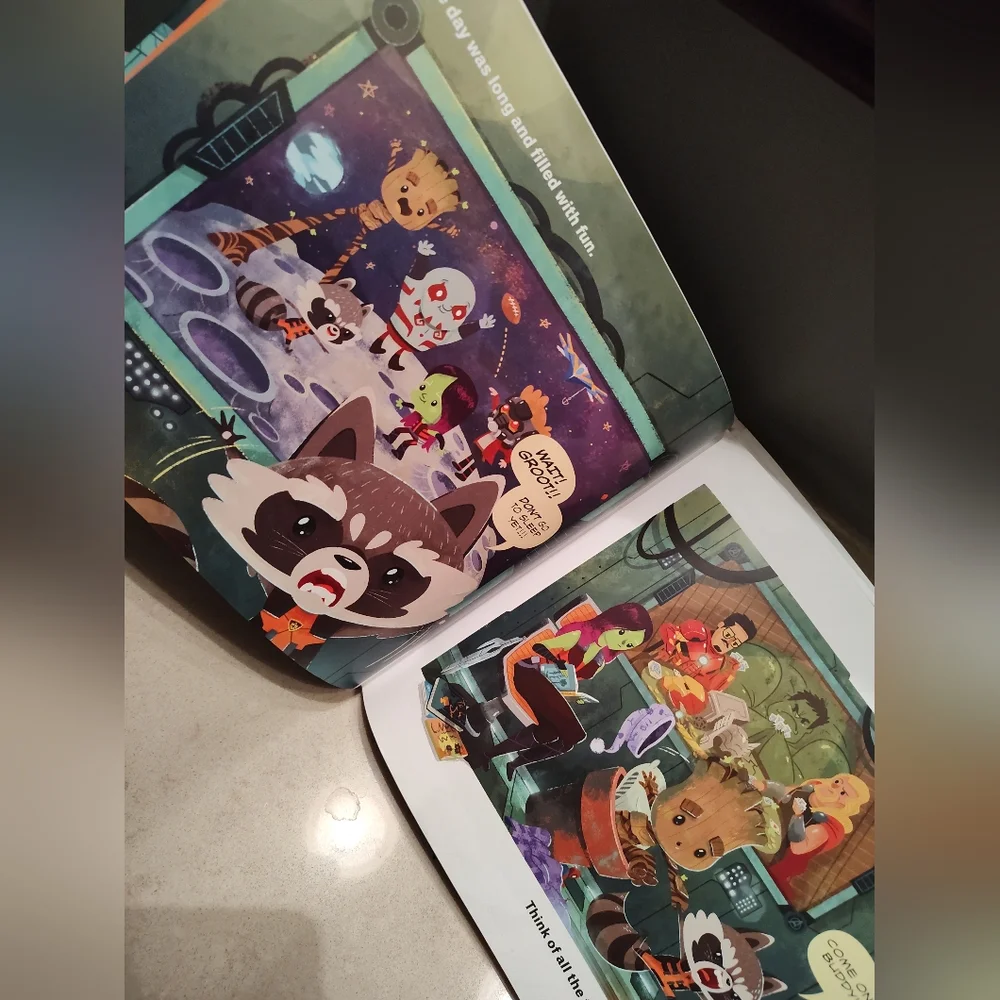 Marvel Night Night Groot Book